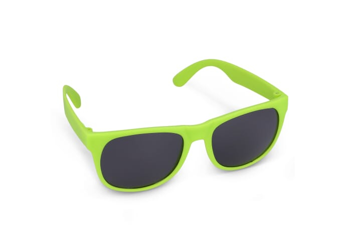 Lunettes de soleil publicitaires UV400 Drew Vert clair
